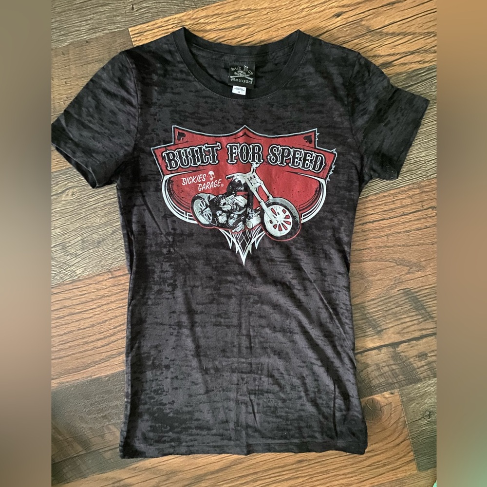 Sick Boy Motorcycle burnout tshirt